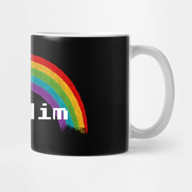 Rainbow Pronouns - He/Him by FindChaos
